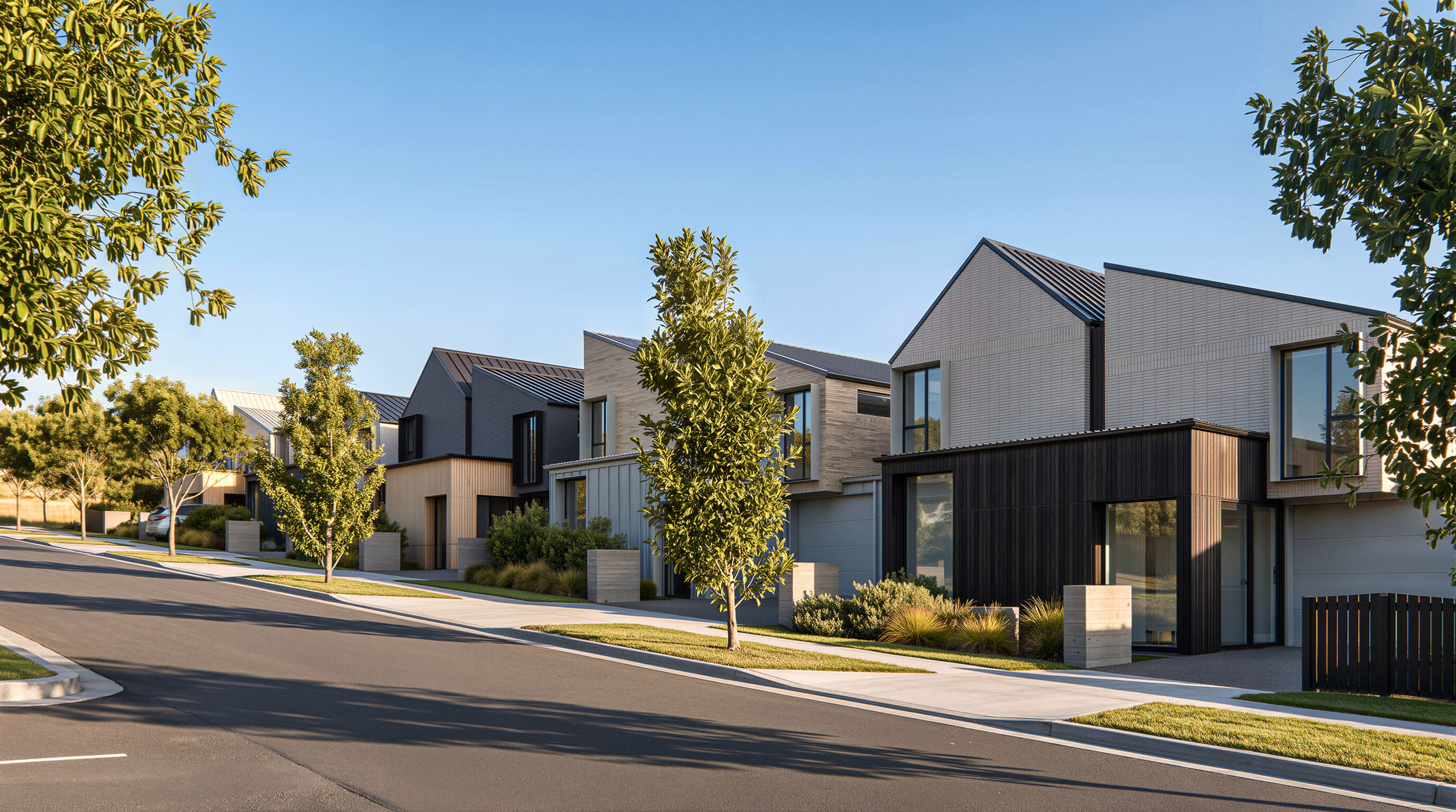 The Terraces Mission Hills boutique townhouse development, Hawke's Bay